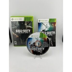 Call of Duty Black Ops CIB W/ Manual - Tested - Xbox 360